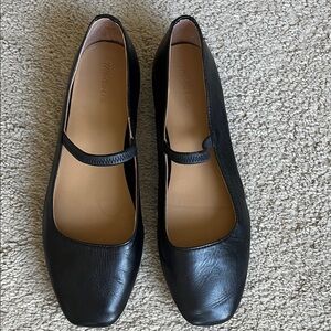 Madewell Greta Black Ballet Flats